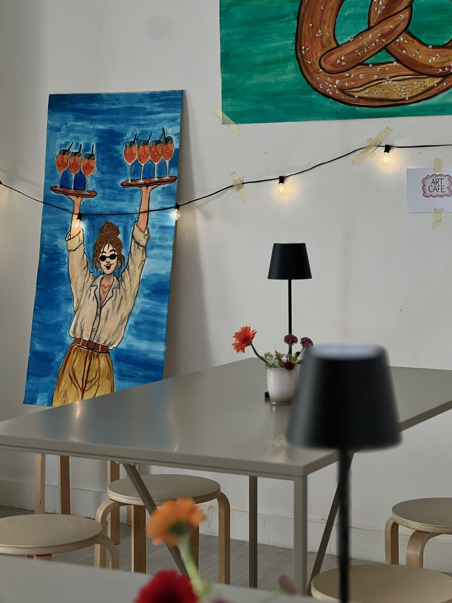 Impression aus dem Art Café