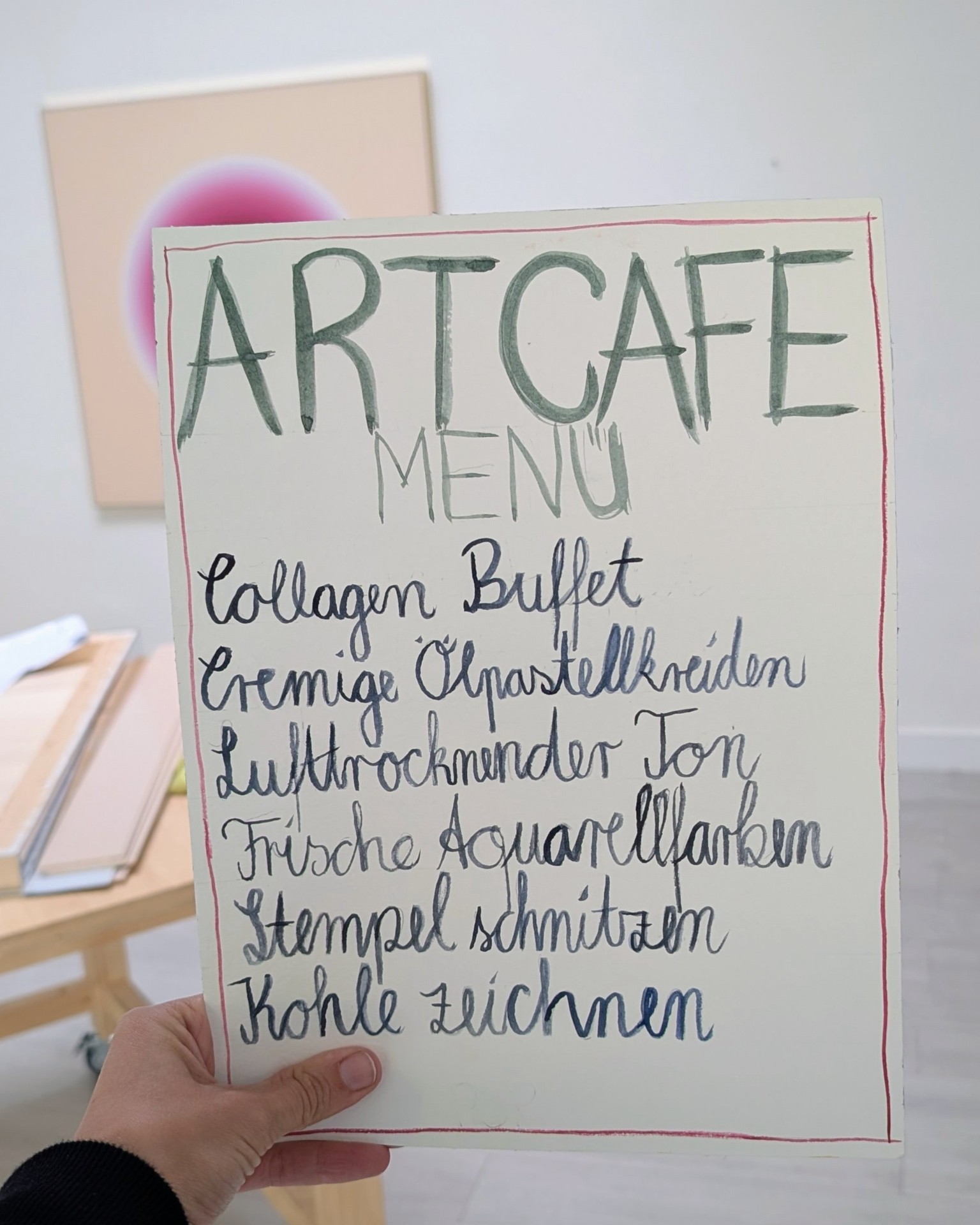Art Café Menü